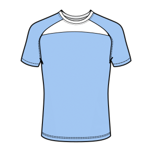 Fashion sewing patterns for MEN T-Shirts Football T-Shirt 9462